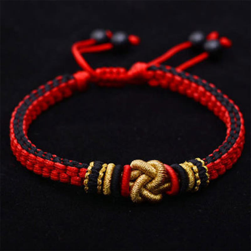 Wear FengShui Colorful Rope True Love Knot Luck Handmade Bracelet