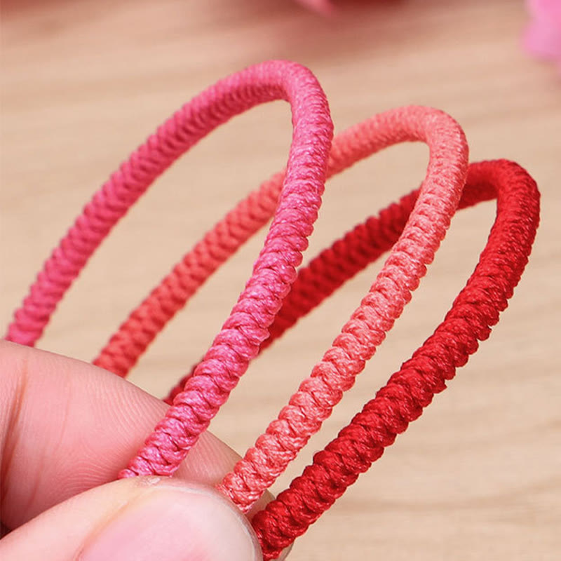 Wear FengShui Tibetan 3Pcs King Kong Knot Protection Braided Bracelet