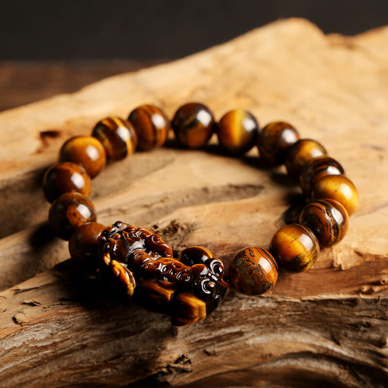 Wear FengShui Natural Tiger Eye Wealth Bracelet