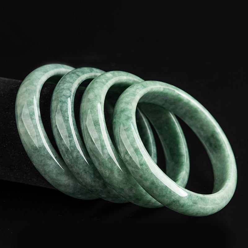 Wear FengShui Natural Jade Luck Wealth Bangle Bracelet