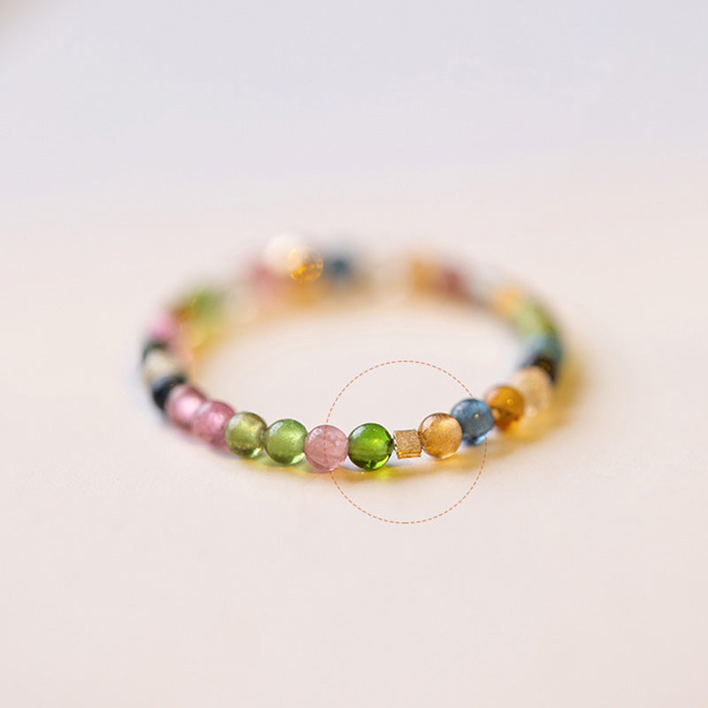 Wear FengShui Natural Tourmaline Positive Love Ring