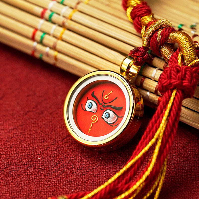 Wear FengShui Handmade Tibetan Five God Of Wealth Dragon Scale Rope Luck Braid Bracelet
