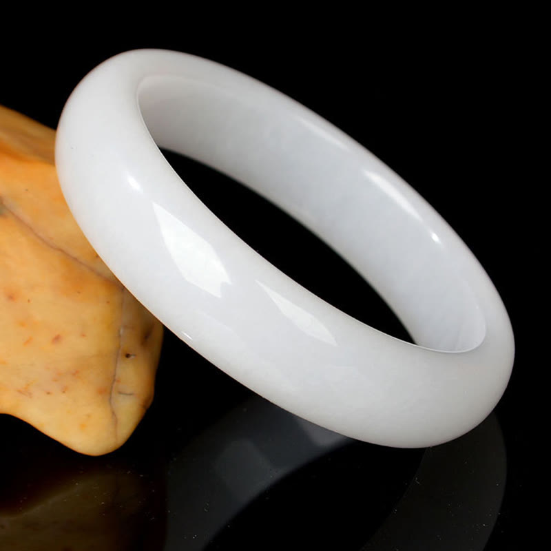 Wear FengShui Natural Golden Silk Jade Wealth Luck Bracelet Bangle