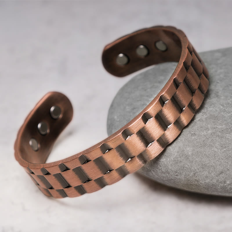 Wear FengShui Vintage Copper Balance Cuff Bracelet