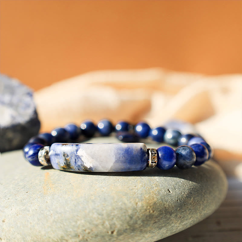 Wear FengShui Natural Quartz Love Heart Healing Beads Bracelet