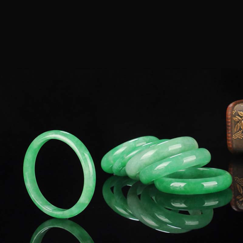 Wear FengShui Jade Healing Abundance Protection Bracelet Bangle
