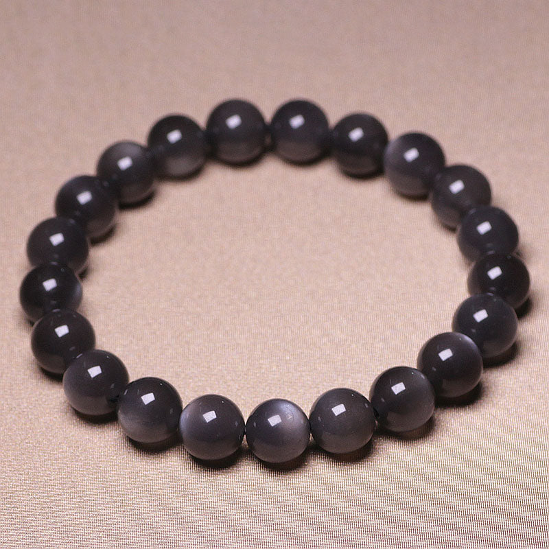 Wear FengShui Natural Moonstone Positive Love Beads Bracelet