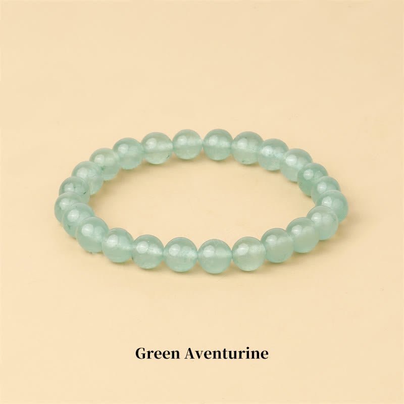 Wear FengShui Natural Stone Quartz Healing Beads Bracelet