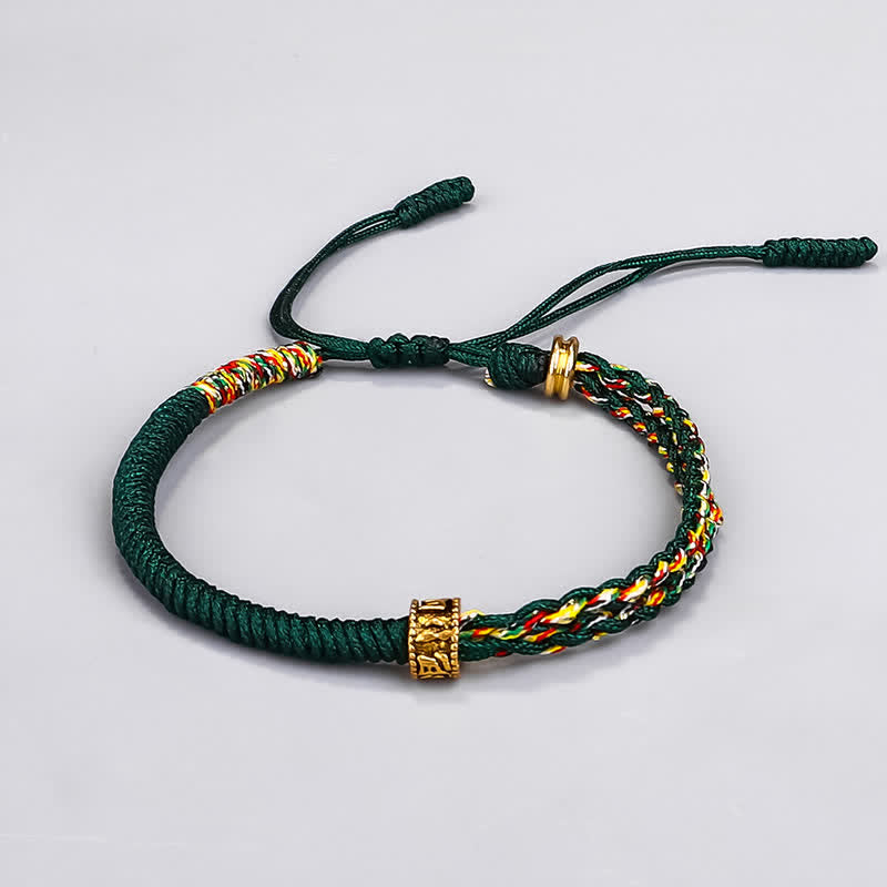 Wear FengShui Om Mani Padme Hum Protection Luck String Bracelet
