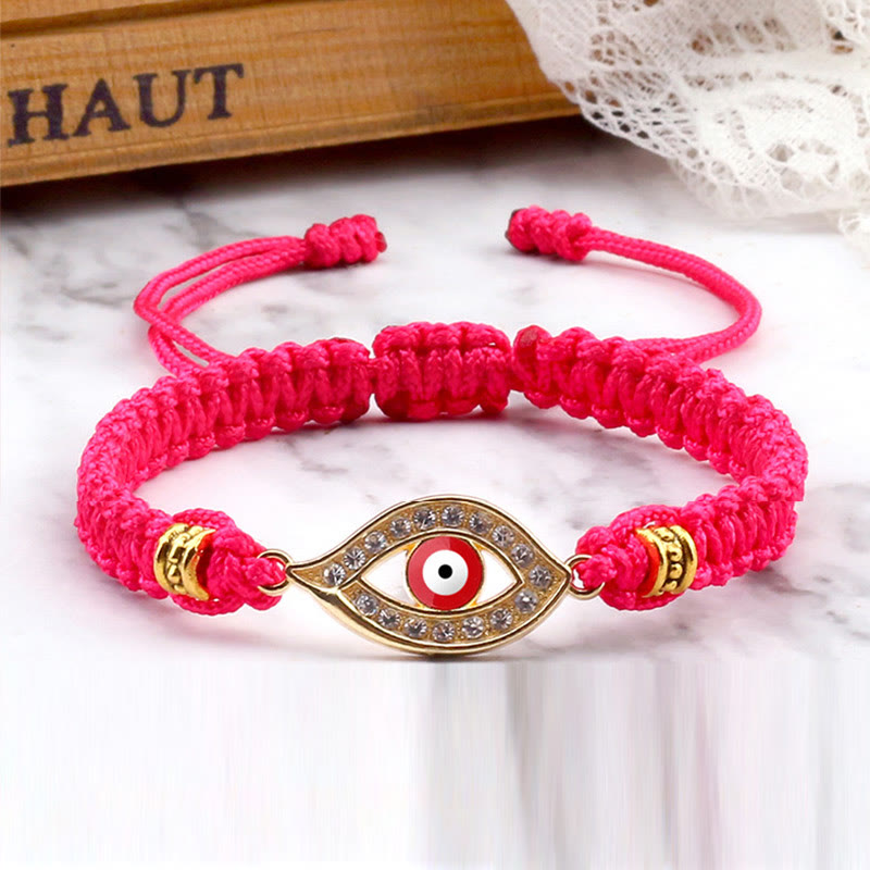 Wear FengShui Evil Eye Keep Away Evil Spirits String Bracelet