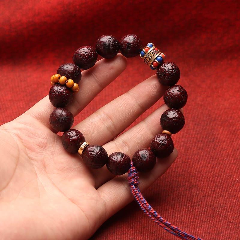 Wear FengShui Bodhi Seed Bead Peace Calm Tassel Bracelet