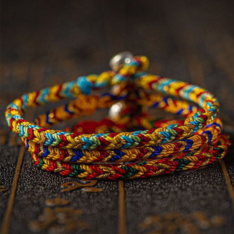 Wear FengShui "May you be good fortune and success" Lucky Multicolored Bracelet