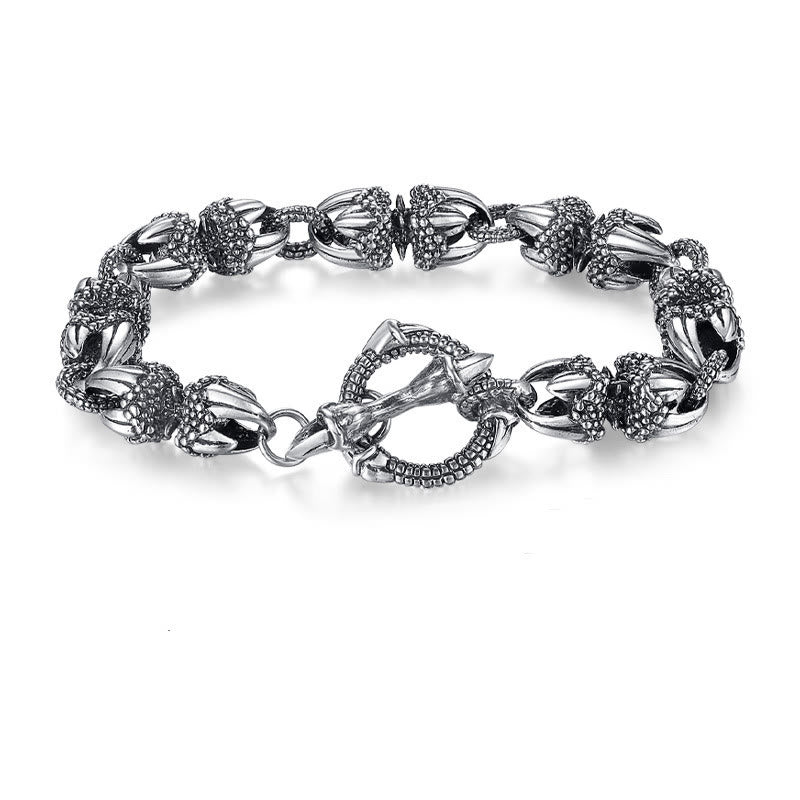 Wear FengShui Dragon Claw Engraved Strength Protection Bracelet