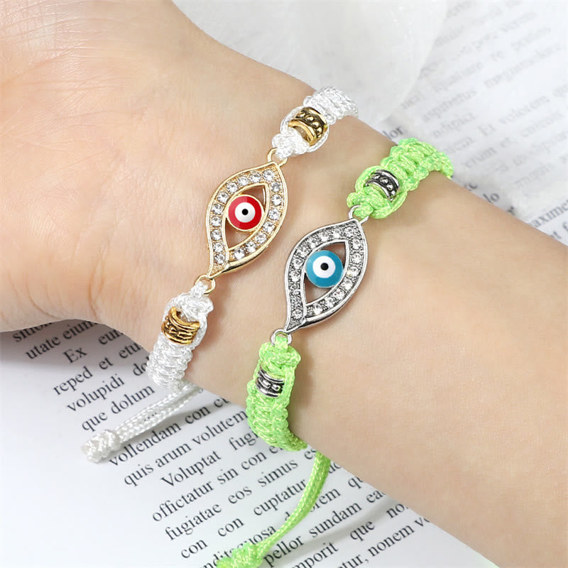 Wear FengShui Evil Eye Keep Away Evil Spirits String Bracelet