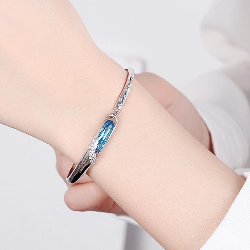 Wear FengShui 925 Silver Plated Copper 12 Constellations of the Zodiac Charm Bracelet