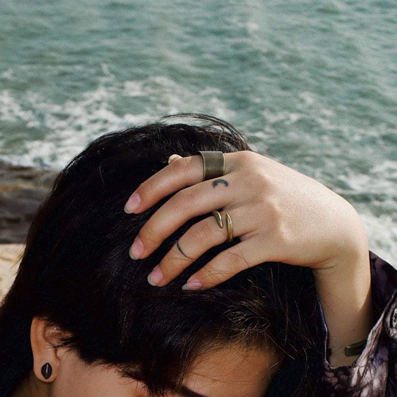 Wear FengShui Simple Design Copper Luck Adjustable Ring