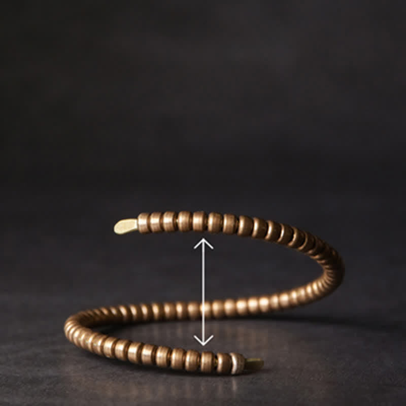Wear FengShui Vintage Design Copper Balance Adjustable Cuff Bracelet