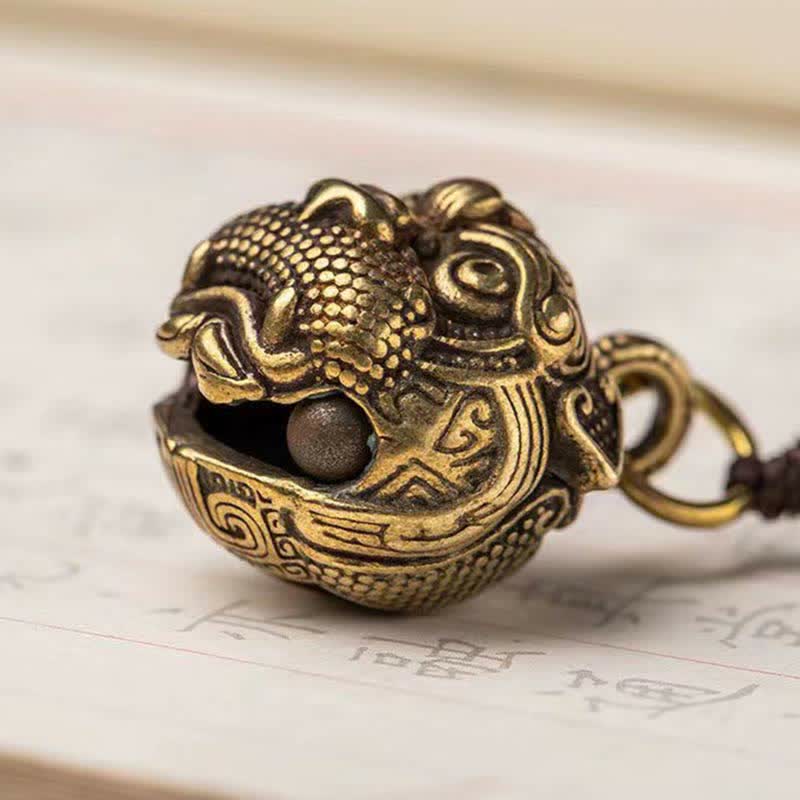 Wear FengShui PiXiu Wealth Copper Key Chain