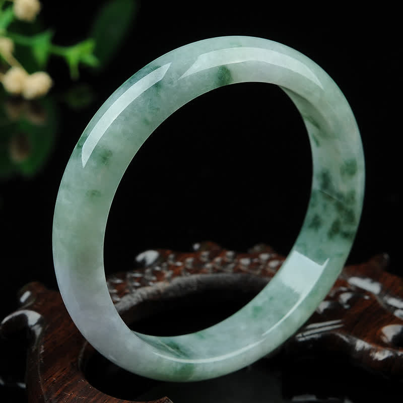 Wear FengShui Jade Luck Blessing Prosperity Bracelet Bangle