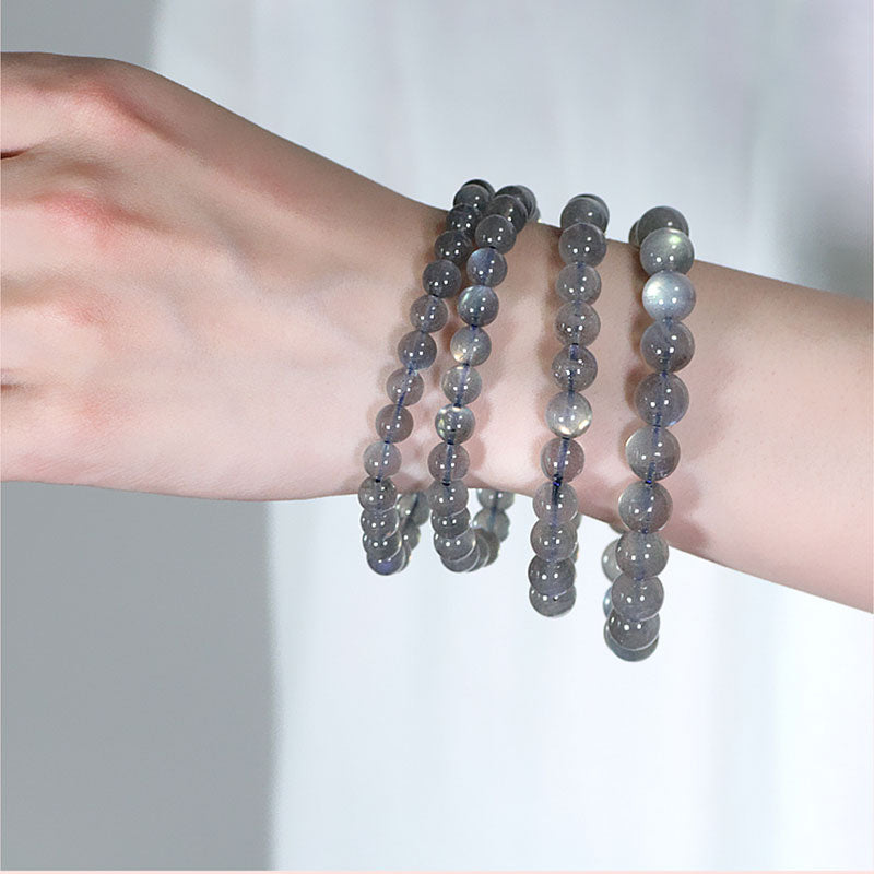 Wear FengShui Natural Moonstone Calm Positive Bracelet