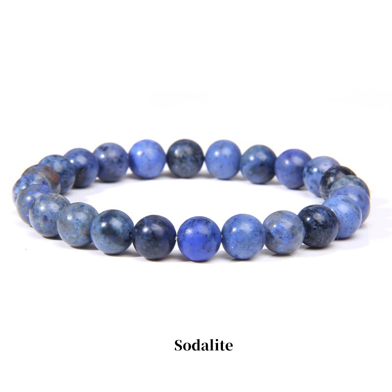 Wear FengShui Natural Stone Quartz Healing Beads Bracelet