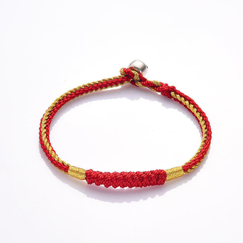 Wear FengShui Tibetan Handmade Braid Luck String Protection Bracelet