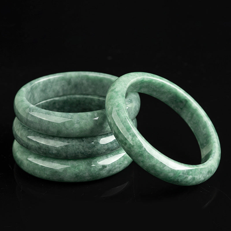 Wear FengShui Natural Jade Luck Wealth Bangle Bracelet