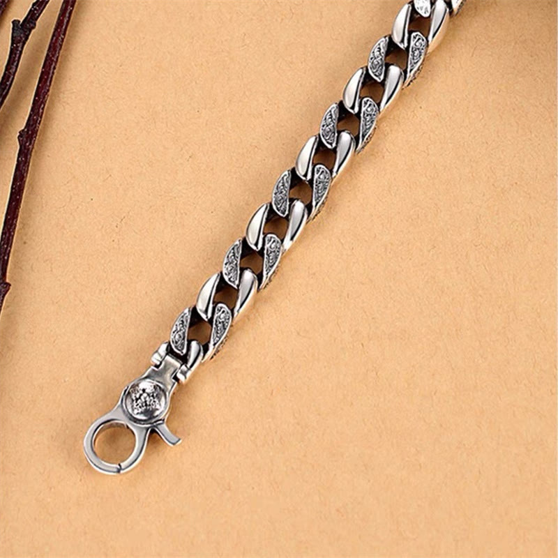 Wear FengShui Tibet Om Mani Padme Hum Double Dorje Vajra Creativity Bracelet