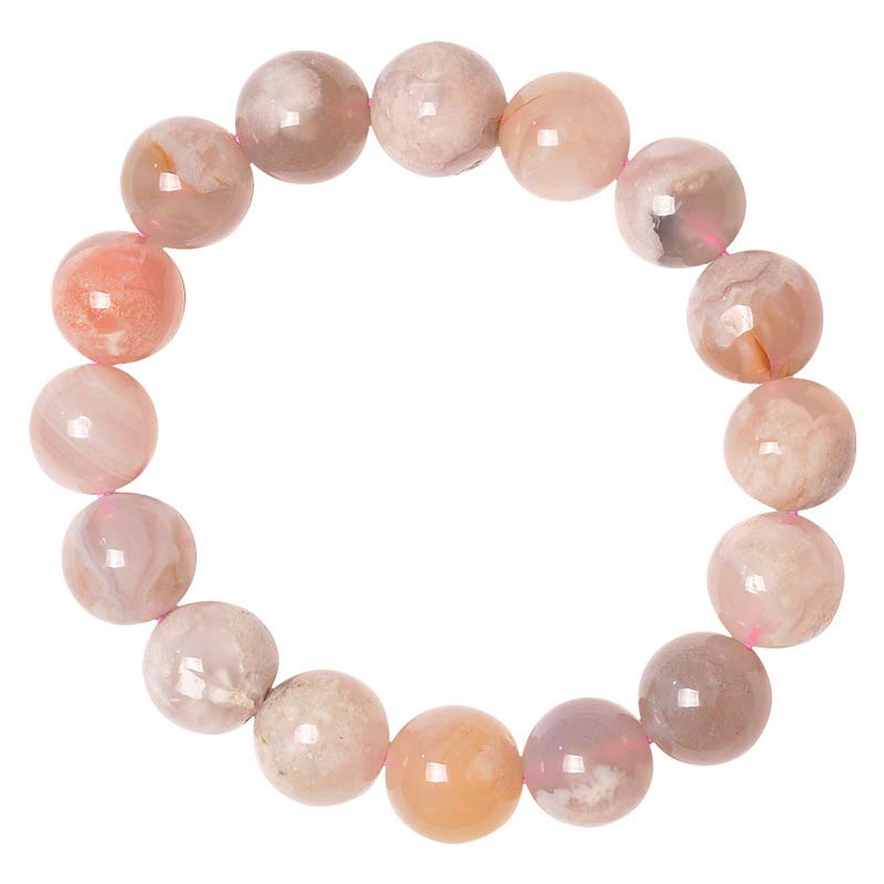 Wear FengShui Sakura Agate Peace Blessing Bracelet