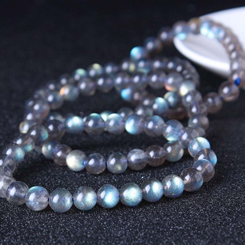 Wear FengShui Natural Moonstone Healing Beads Bracelet