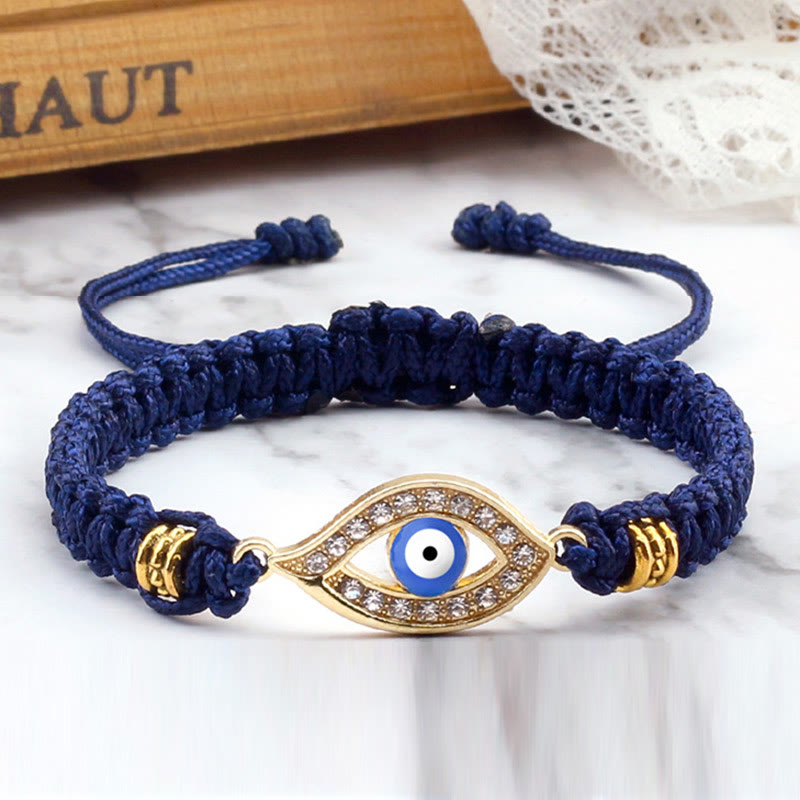 Wear FengShui Evil Eye Keep Away Evil Spirits String Bracelet