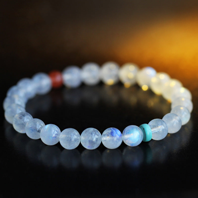 Wear FengShui Moonstone Calm Healing Positive Bracelet