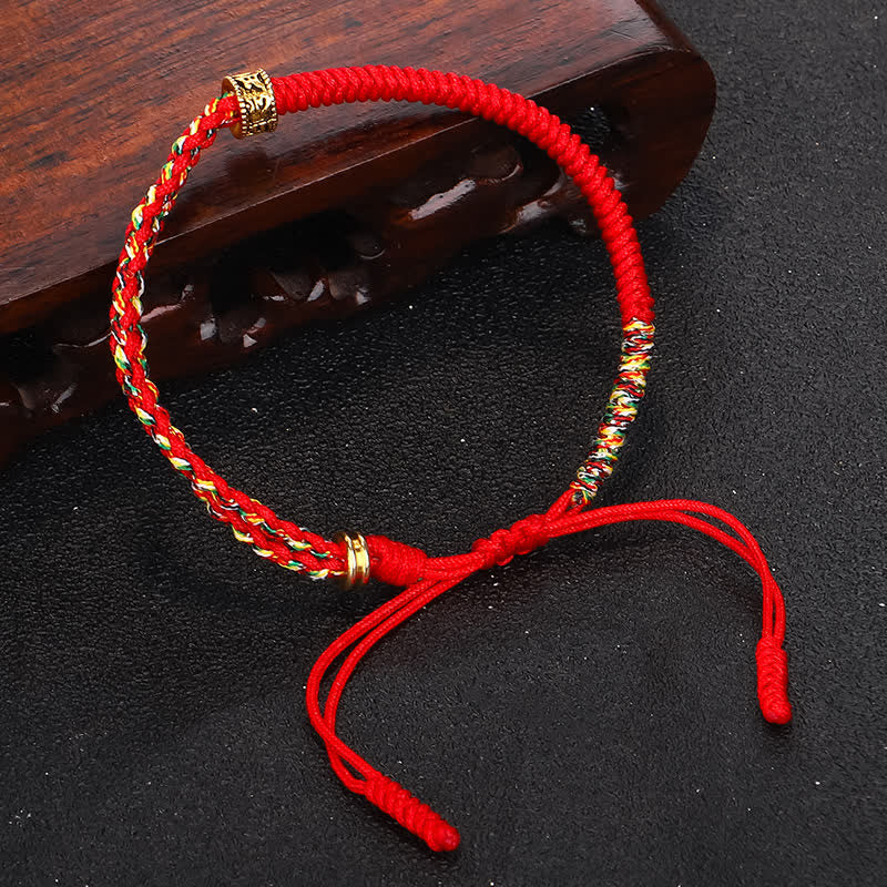 Wear FengShui Om Mani Padme Hum Protection Luck String Bracelet