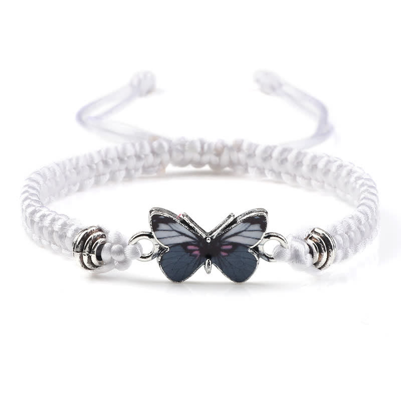 Wear FengShui Butterfly Freedom Love String Charm Bracelet