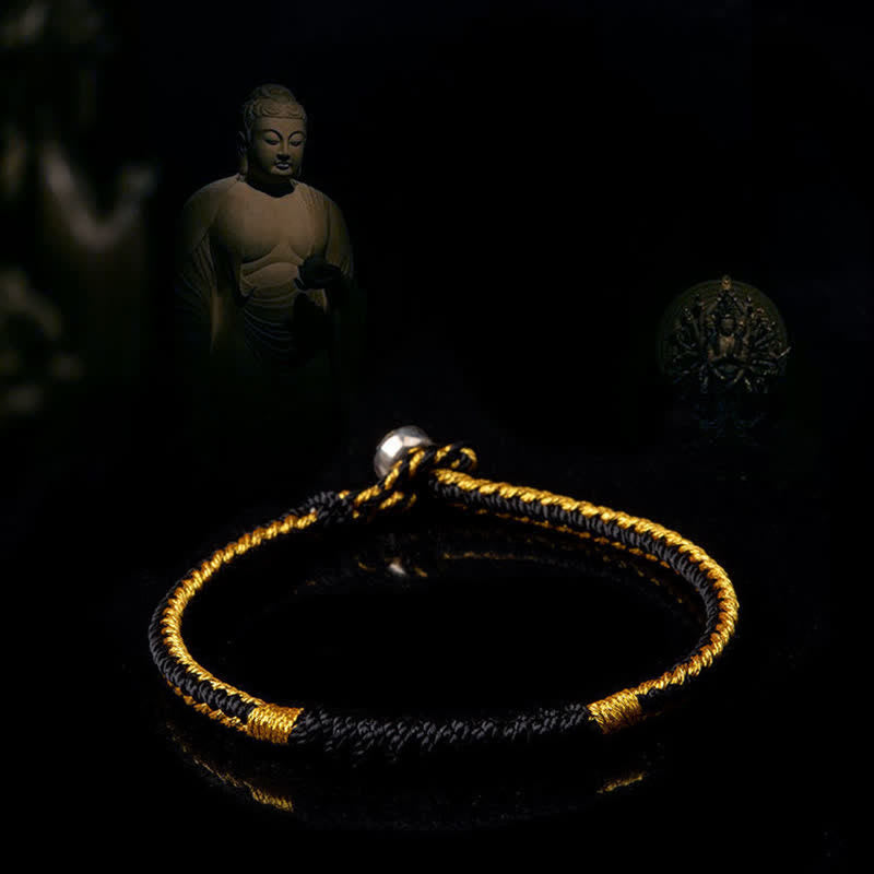 Wear FengShui Tibetan Handmade Braid Luck String Protection Bracelet
