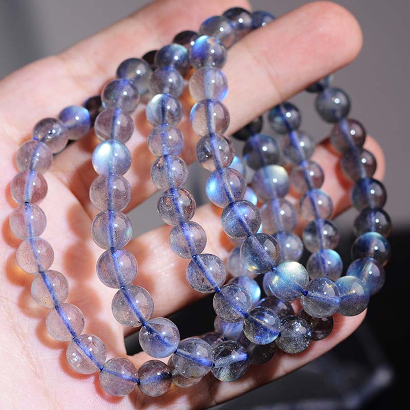 Wear FengShui Natural Moonstone Healing Beads Bracelet