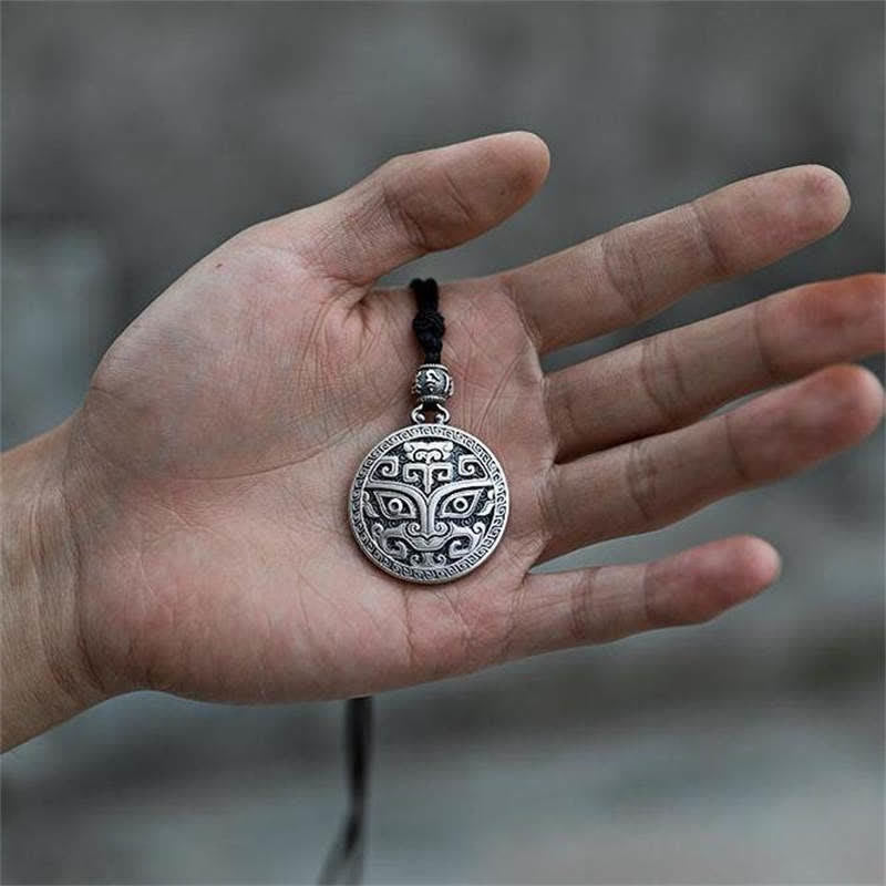 Wear FengShui Lucky FengShui Mythological Creature Taotie Wealth Necklace Pendant