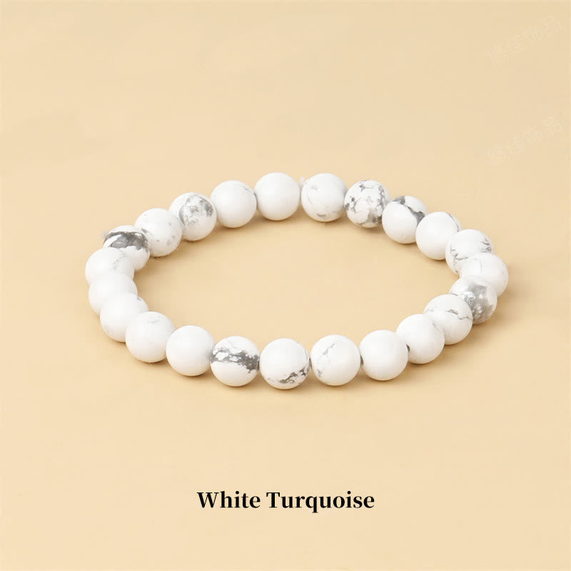 Wear FengShui Natural Stone Quartz Healing Beads Bracelet