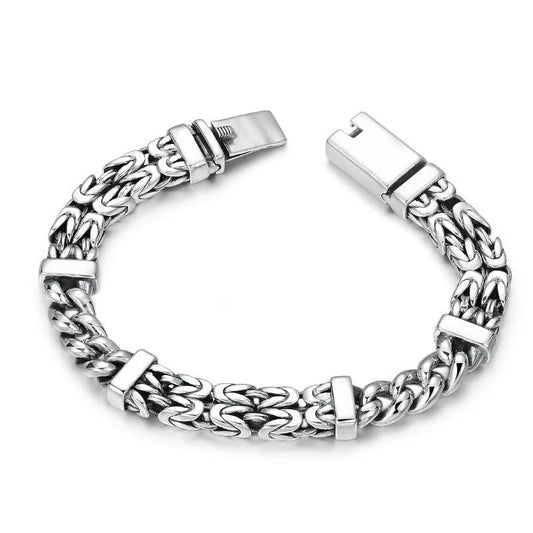Wear FengShui Retro Chain Pattern Luck Healing Bracelet