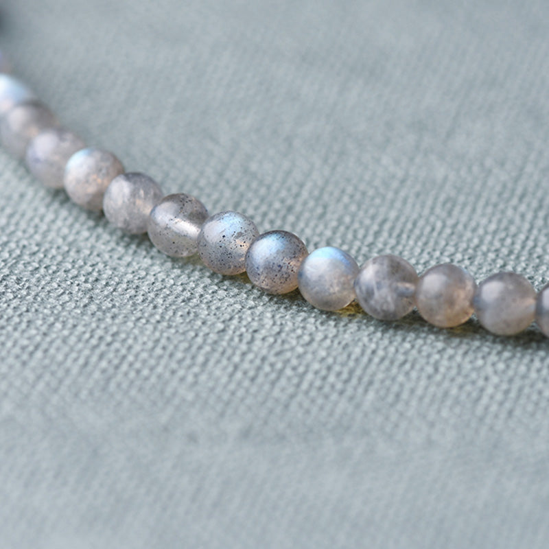 Wear FengShui Moonstone Lazurite Calm Healing Positive Bracelet
