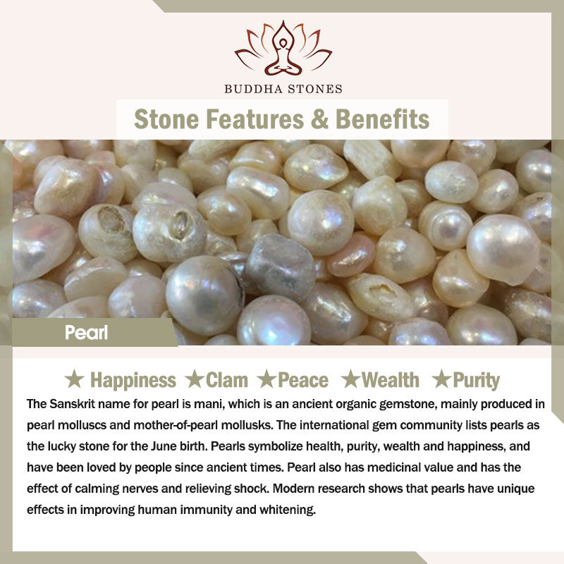 Wear FengShui 925 Sterling Silver Lotus Flower Pearl Wealth Necklace Pendant