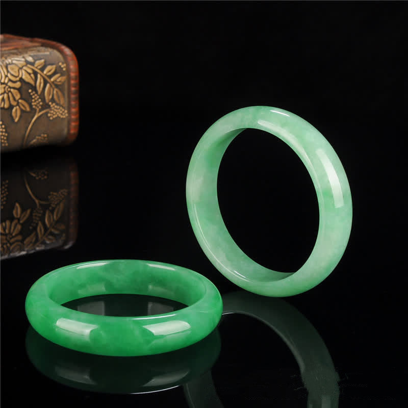 Wear FengShui Jade Healing Abundance Protection Bracelet Bangle