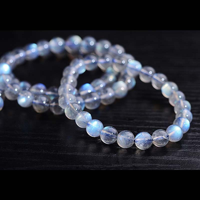 Wear FengShui Natural Moonstone Healing Beads Bracelet