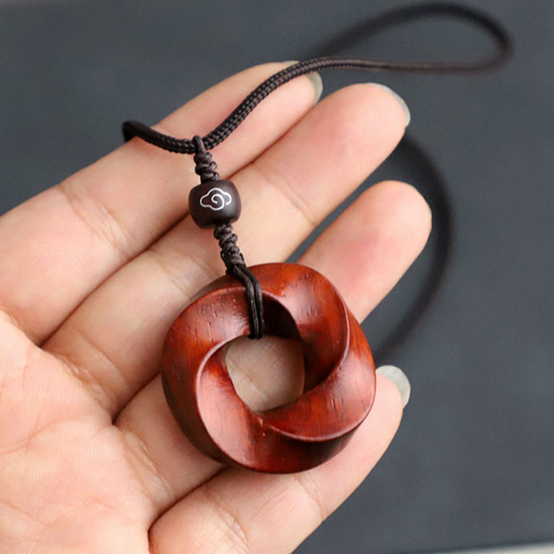 Wear FengShui Auspicious Clouds Relaxation Necklace Pendant