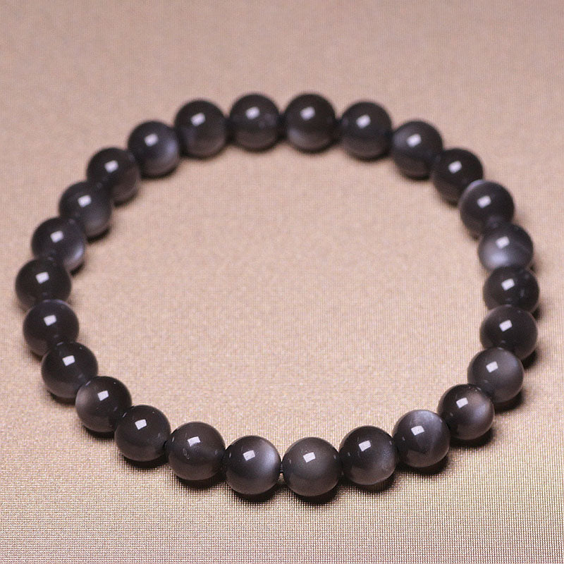 Wear FengShui Natural Moonstone Positive Love Beads Bracelet