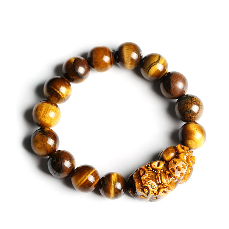 Wear FengShui Natural Tiger Eye Wealth Bracelet