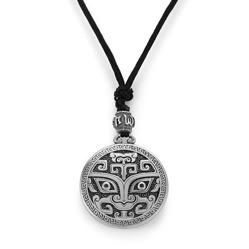 Wear FengShui Lucky FengShui Mythological Creature Taotie Wealth Necklace Pendant