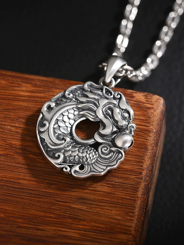Buddha3bodhi 925 Silver Dragon Pendant