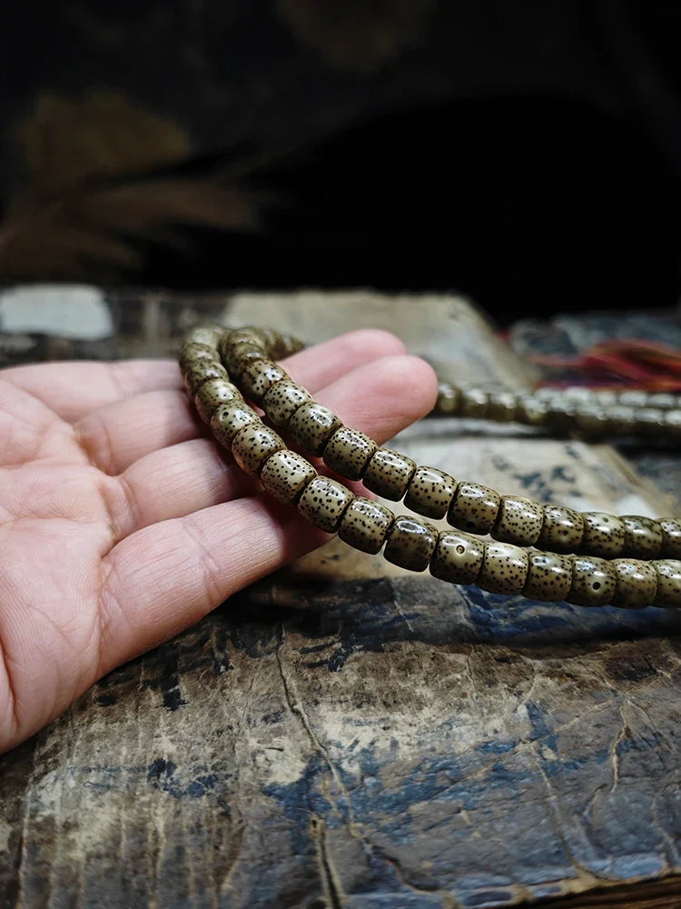 Buddha3bodhi Star and Moon Bodhi 108 Pieces Mala beads