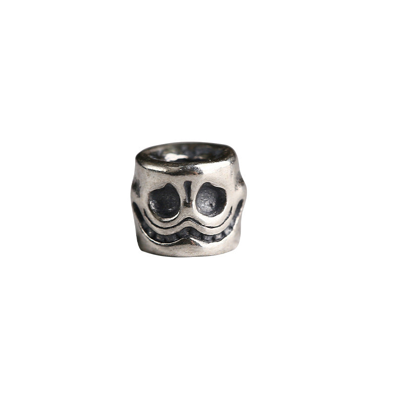 S925 Silver, Joy Corpse Dolin Master with Bead Dumb, Buddha Bead Disciple Bead Accessory